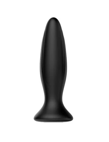 MR PLAY - PLUG ANAL VIBRADOR PRETO RECARREGVEL