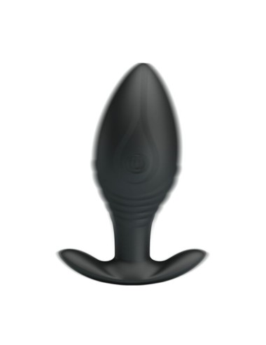 PRETTY LOVE - VIBRADOR RECARREGVEL REGINA ANAL PLUG PRETO