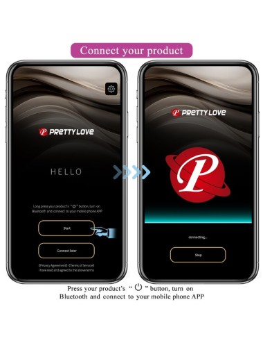 PRETTY LOVE - PLUG ANAL CONTROLADO POR APLICATIVO JEFFERSON PRETO