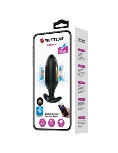 PRETTY LOVE - PLUG ANAL CONTROLADO POR APLICATIVO JEFFERSON PRETO