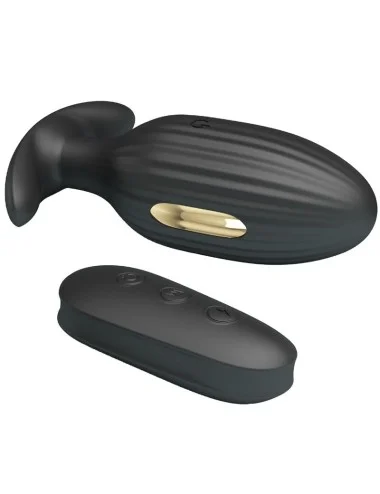 PRETTY LOVE - VIBRADOR RECARREGVEL ANAL KELLY PLUG PRETO