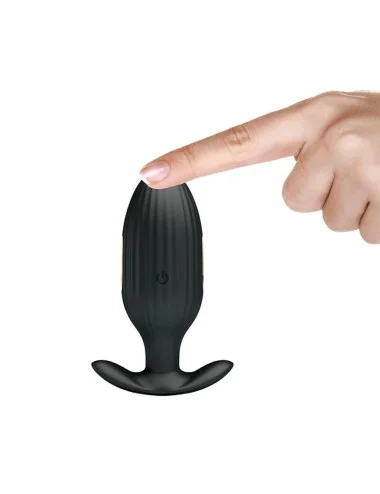 PRETTY LOVE - VIBRADOR RECARREGVEL ANAL KELLY PLUG PRETO