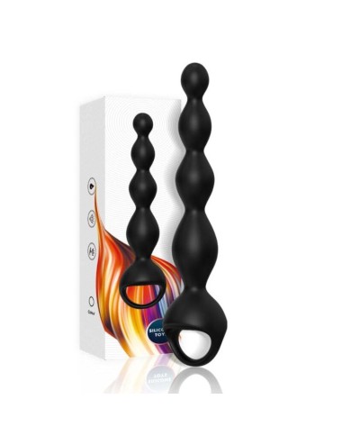 ARMONY - PLUG ANAL DE DEDO VIBRADOR PRETO