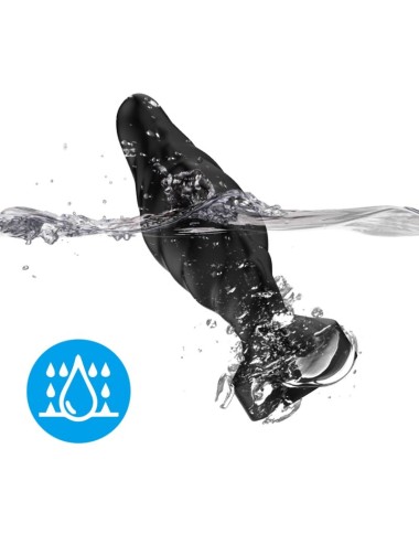 ARMONY - VIBRADOR E PLUG ANAL CONTROLE REMOTO PRETO