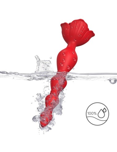 ARMONY - PAGODE VIBRADOR ROSA E PLUG ANAL VERMELHO