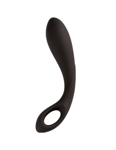 ALIVE - MASSAGEM ANAL CORAÇÃO NEGRO 15 CM