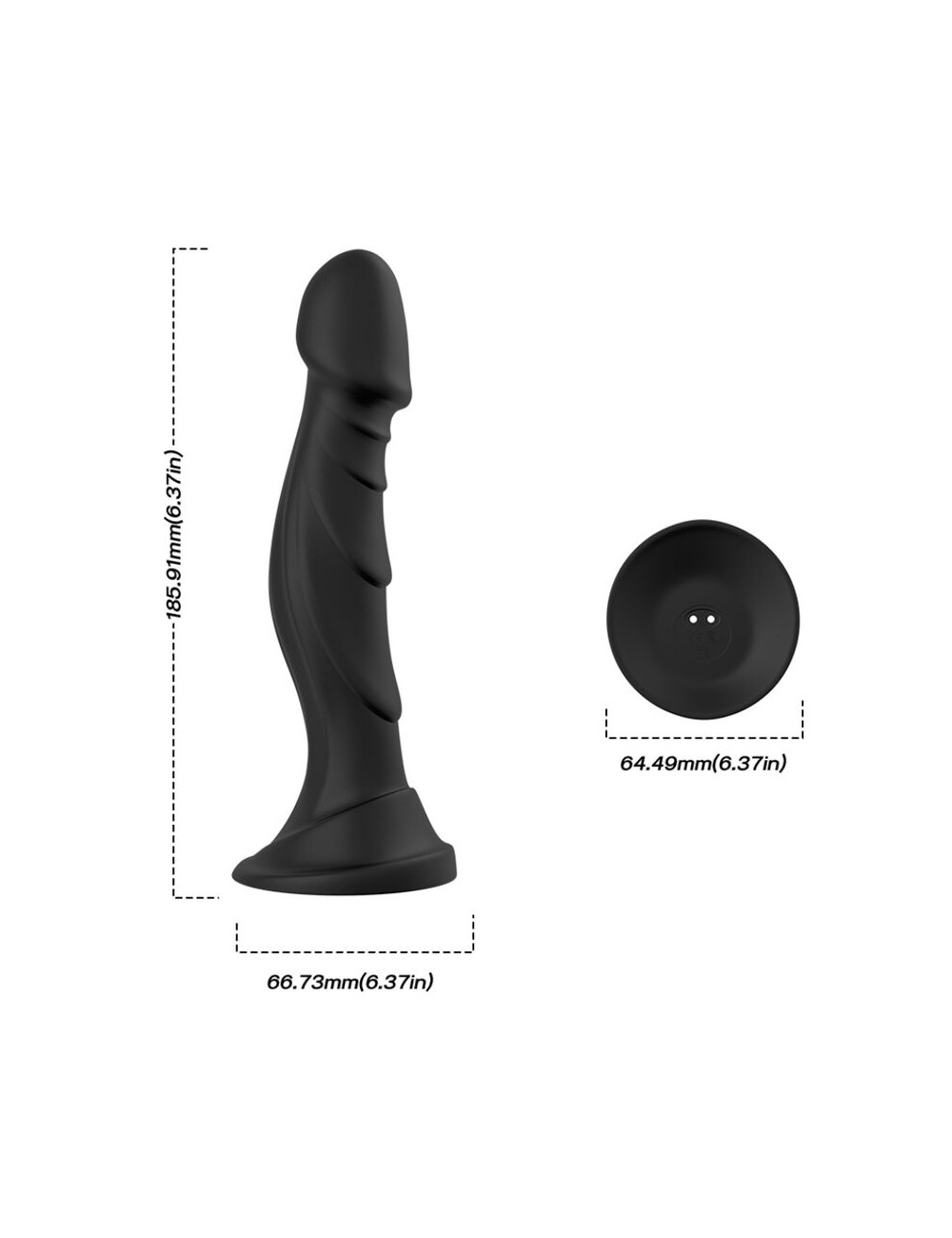 ARMONY - VIBRADOR DILDO E PLUG ANAL CONTROLE REMOTO PRETO ARMONY - VIBRADOR DILDO E PLUG ANAL CONTROLE REMOTO PRETO