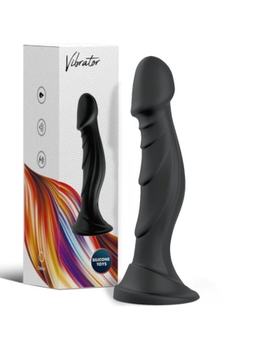 ARMONY - VIBRADOR DILDO E PLUG ANAL CONTROLE REMOTO PRETO