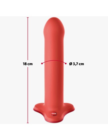 FUN FACTORY - MAGNUM DILDO FLASHY CORAL