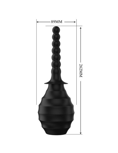 MR PLAY - PLUGUE ANAL DE CONTROLE REMOTO VIBRADOR PODEROSO PRETO