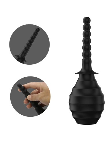 MR PLAY - PLUGUE ANAL DE CONTROLE REMOTO VIBRADOR PODEROSO PRETO