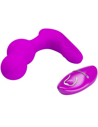 PRETTY LOVE - MASSAGER VIBRADOR ANAL TERRANCE COM CONTROLE REMOTO