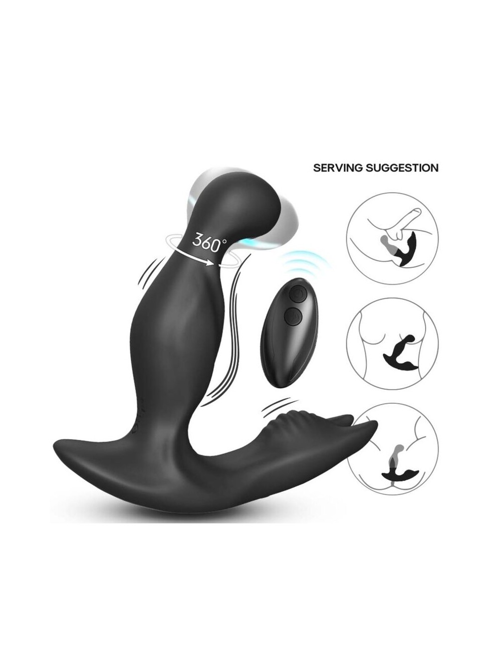 ARMONY - BAT KING VIBRADOR ANAL PRÓSTATA ROTATOR CONTROLE REMOTO PRETO ARMONY - BAT KING VIBRADOR ANAL PRÓSTATA ROTATOR CONTROLE REMOTO PRETO