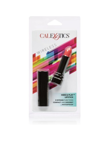 CALEXOTICS - HIDE & PLAY ESTIMULADOR DE BATOM VERMELHO