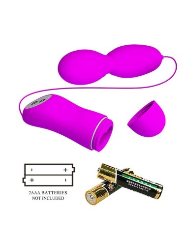 PRETTY LOVE - MASSAGER DE ROTAO E VIBRAO VEGA 12 FUNÕES FÚCSIA