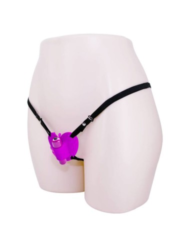 PRETTY LOVE - HEARTBEAT CLITORIS MASSAGER 10 MODOS DE VIBRAO ROXO
