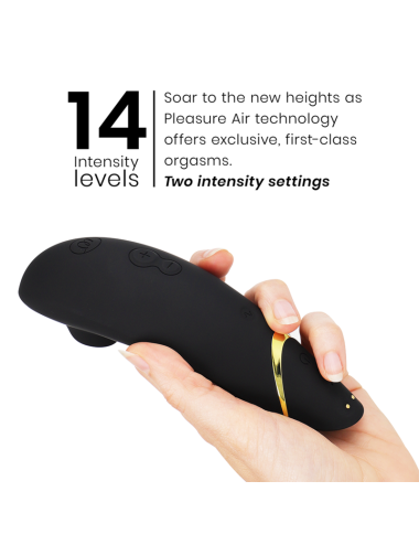 WOMANIZER - PREMIUM 2 ESTIMULADOR CLITORIAL PRETO