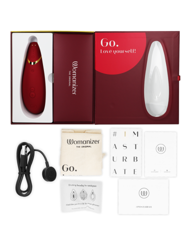 WOMANIZER - PREMIUM 2 ESTIMULADOR CLITORIAL BORDEAUX