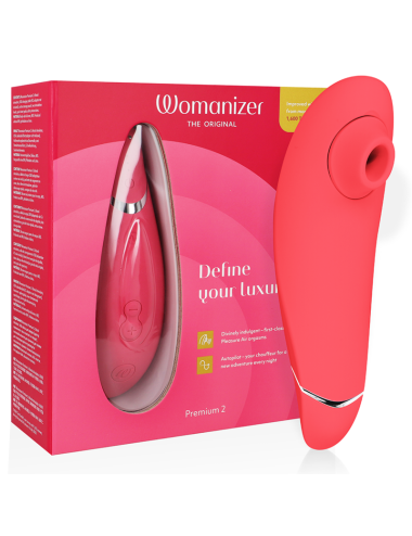 WOMANIZER - PREMIUM 2 ESTIMULADOR CLITORIAL RASPBERRY