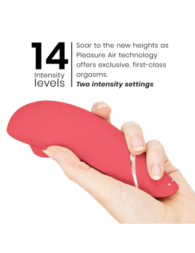 WOMANIZER - PREMIUM 2 ESTIMULADOR CLITORIAL RASPBERRY