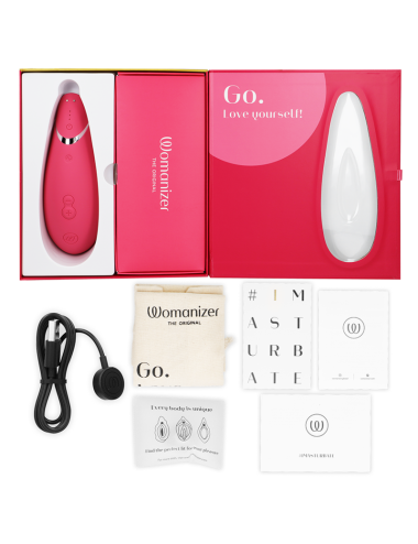 WOMANIZER - PREMIUM 2 ESTIMULADOR CLITORIAL RASPBERRY