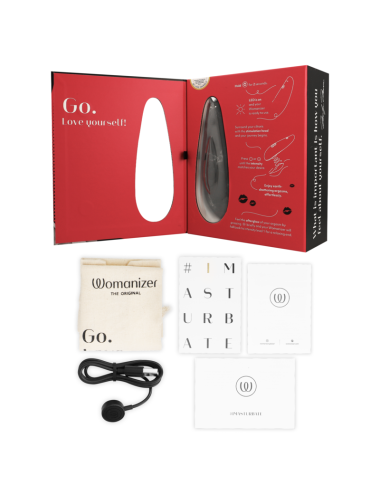 WOMANIZER - MARILYN MONROE CLASSIC 2 CLITORAL STIMULATOR BLACK MARBLE