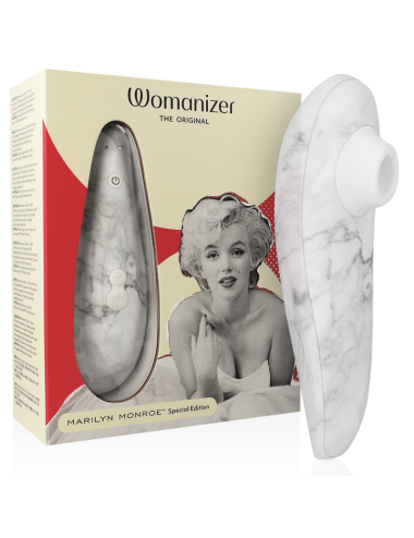 WOMANIZER - MARILYN MONROE CLASSIC 2 ESTIMULADOR CLITORIAL BRANCO DE MÁRMORE