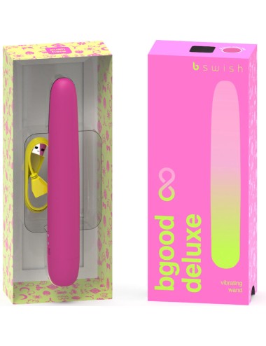B SWISH - BGOOD INFINITE DELUXE VIBRADOR RECARREGVEL ROSA SILICONE