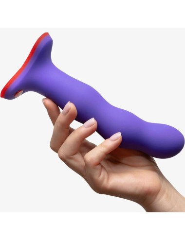 FUN FACTORY - BOUNCER DILDO FLASHY ROXO