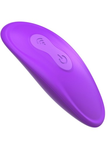 FANTASY FOR HER - VIBRADOR DE DUPLA PENETRAÇÃO CONTROLE REMOTO 9 NÍVEIS VIOLETA