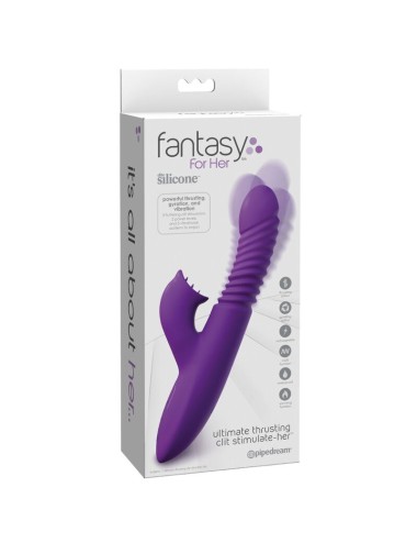 FANTASY FOR HER  - ESTIMULADOR DE CLITÓRIS COM OSCILAÇÃO DE CALOR E FUNÇÃO DE VIBRAÇÃO VIOLETA