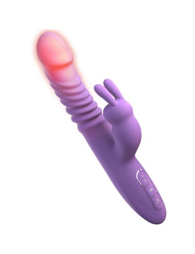 FANTASY FOR HER - ESTIMULADOR DE CLITÓRIS DE COELHO COM OSCILAÇÃO DE FUNÇÃO DE CALOR E VIBRAÇÃO VIOLETA