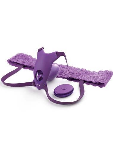 FANTASY FOR HER - ARNÊS DE BORBOLETA G-SPOT COM VIBRADOR