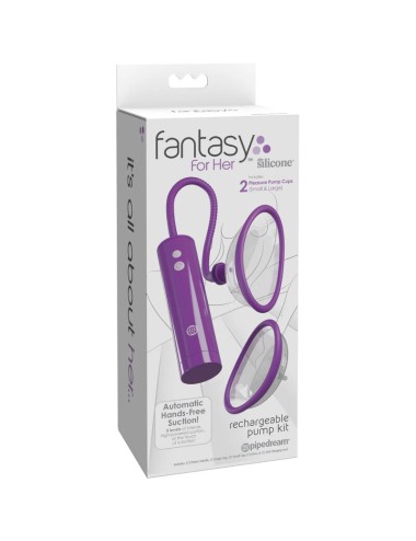 FANTASY FOR HER - KIT DE BOMBA DE ASPIRAÇÃO DE CLITÓRIS RECARREGÁVEL TAMANHO S/L