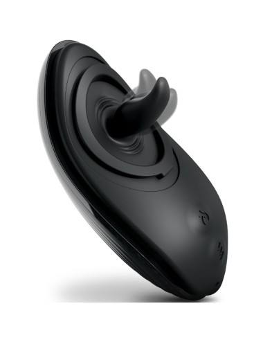 SIR RICHARDS - ESTIMULADOR ANAL RIM JOY VIBRADOR E SILICONE PRETO