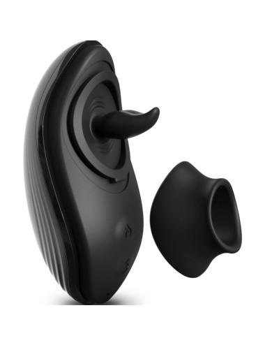 SIR RICHARDS - ESTIMULADOR ANAL RIM JOY VIBRADOR E SILICONE PRETO