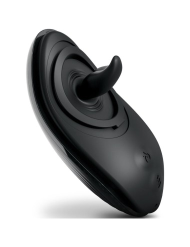 SIR RICHARDS - ESTIMULADOR ANAL RIM JOY VIBRADOR E SILICONE PRETO