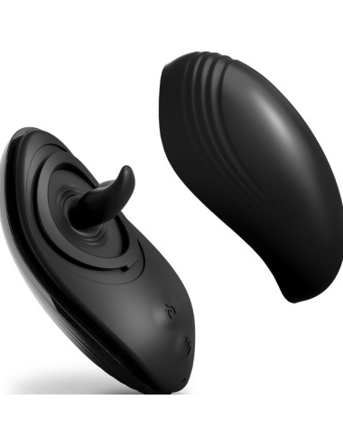 SIR RICHARDS - ESTIMULADOR ANAL RIM JOY VIBRADOR E SILICONE PRETO