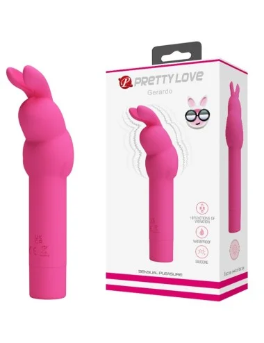 PRETTY LOVE - VIBRADOR DE SILICONE GERARDO FUSCHIA COELHO