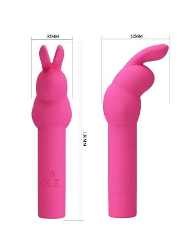 PRETTY LOVE - VIBRADOR DE SILICONE GERARDO FUSCHIA COELHO