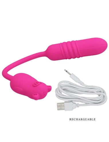 PRETTY LOVE - NOBIKUMA BALA VIBRANTE DE SILICONE ROSA