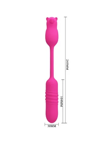 PRETTY LOVE - NOBIKUMA BALA VIBRANTE DE SILICONE ROSA