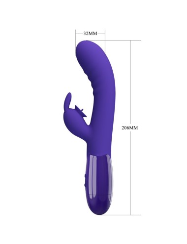 PRETTY LOVE - VIBRADOR DE COELHO VIOLETA CERBERUS YOUTH