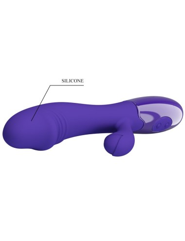 PRETTY LOVE - VIBRADOR SNAPPY YOUTH E ESTIMULADOR DE PONTO G VIOLETA