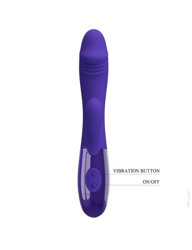 PRETTY LOVE - VIBRADOR SNAPPY YOUTH E ESTIMULADOR DE PONTO G VIOLETA