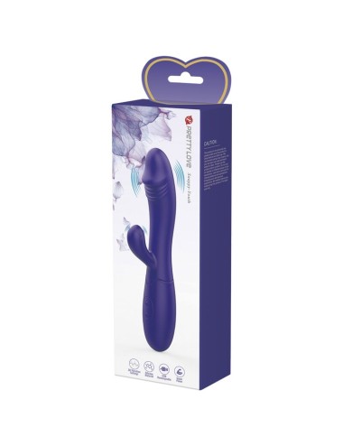 PRETTY LOVE - VIBRADOR SNAPPY YOUTH E ESTIMULADOR DE PONTO G VIOLETA