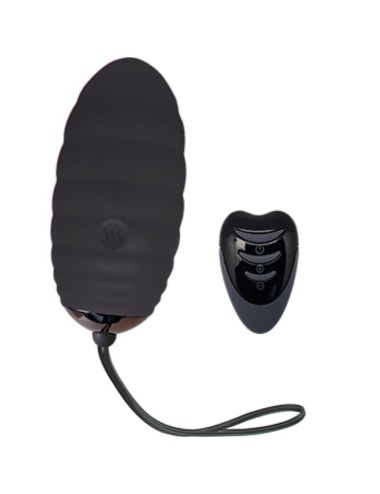 ADRIEN LASTIC - OCEAN BREEZE 2.0 OVO VIBRATÓRIO RECARREGÁVEL CONTROLE REMOTO PRETO