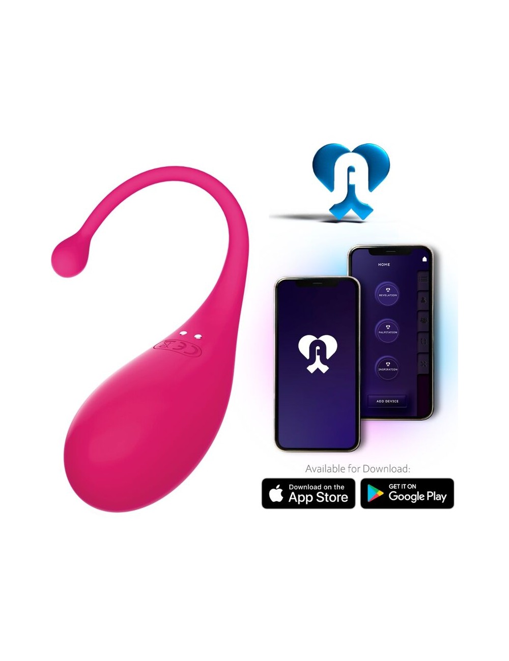 ADRIEN LASTIC - OVO VIBRANTE PALPITAÇÃO ROSA - APLICATIVO GRATUITO