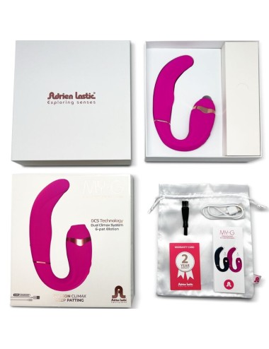 ADRIEN LASTIC - MY·G SUCKER DE CLITÓRIS E ESTIMULADOR DE PONTO G ROSA