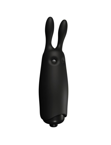 ADRIEN LASTIC - VIBRADOR COELHO PRETO DE BOLSO LASTIC